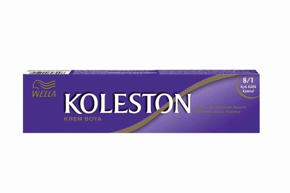 Koleston Tüp Saç Boyası 8/1 Açık Küllü Kumral