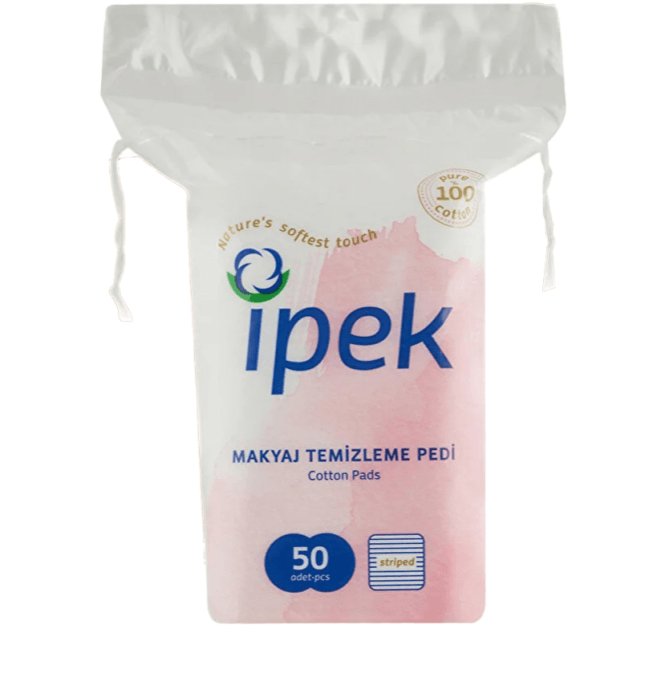 İpek Disk Pamuk Kare 50li