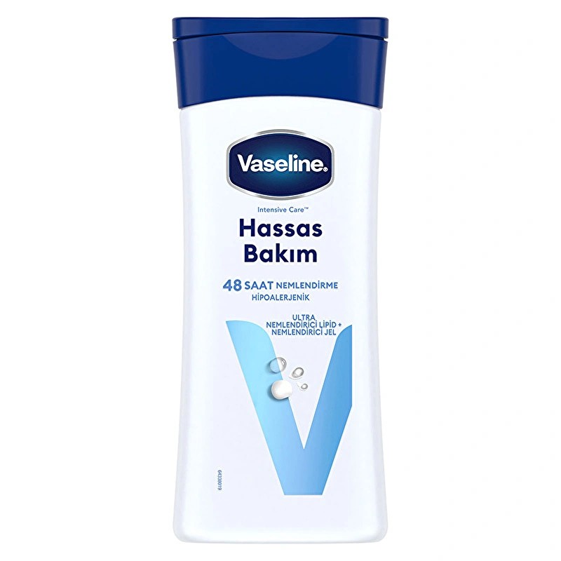Vaseline Vücut Losyonu Hassas Bakım Kuru Çok Kuru ve Hassas Ciltler İçin 200 ml