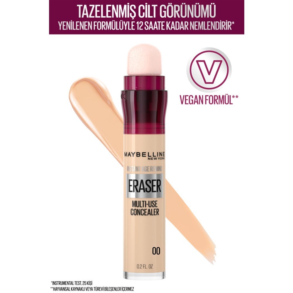 Maybelline New York Kapatıcı Instant Age Eraser Concealer 00