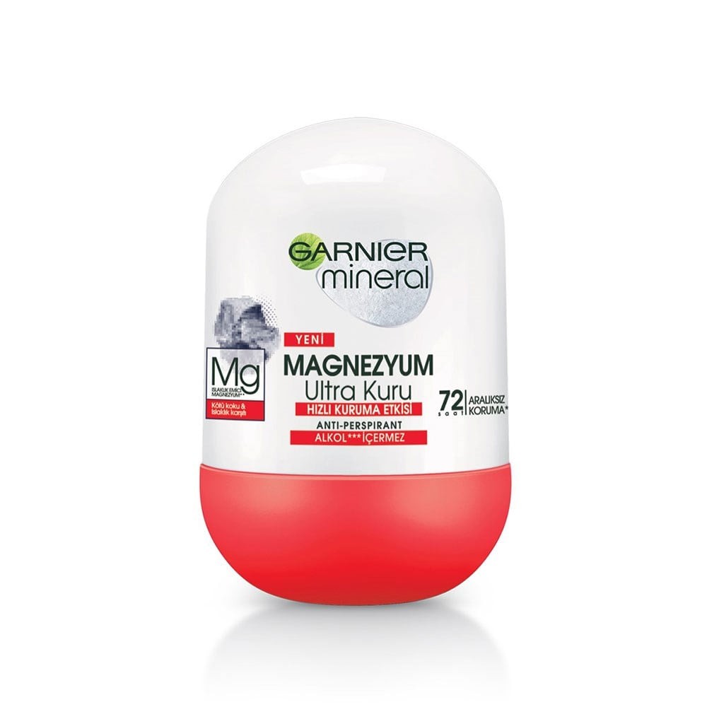 Garnier Aeresol Roll On Deodorant Magnezyum Mineral 50 ml