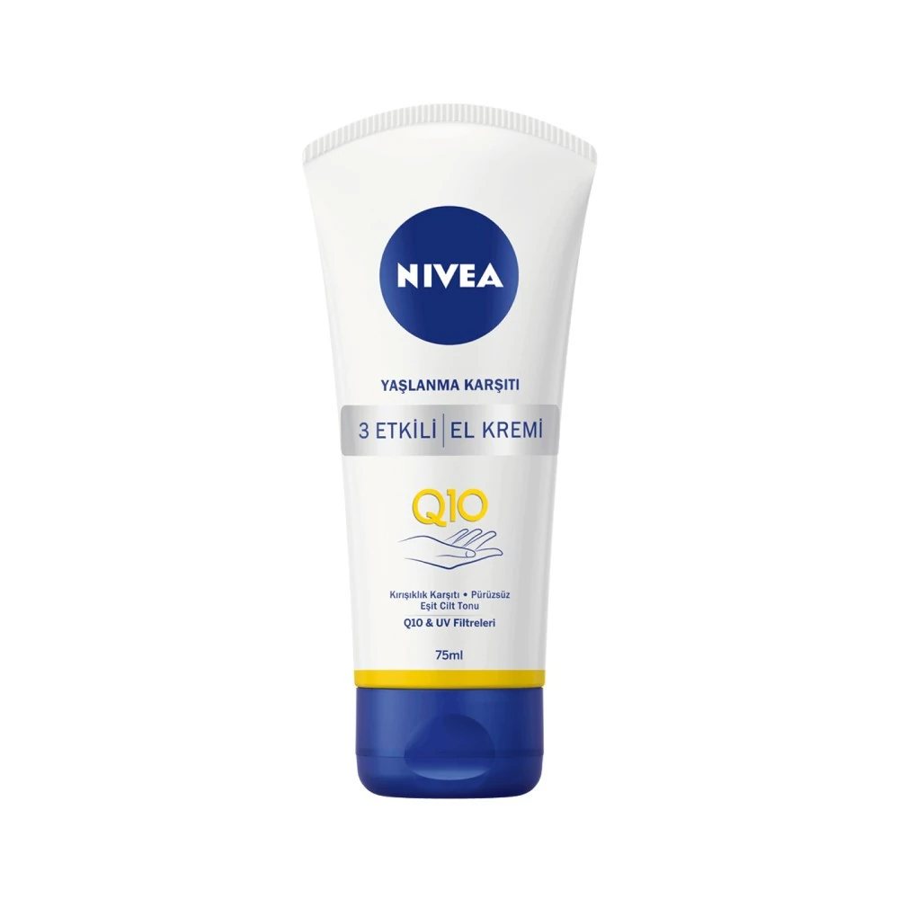 Nivea Q10 Yaşlanma Karşıtı 3 Etkili El Kremi 75 ml