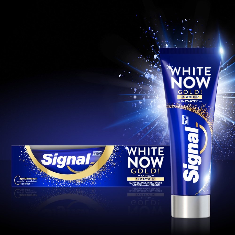 Signal Diş Macunu White Now Gold 75 ml