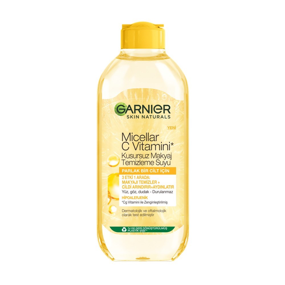 Garnier Micellar C Vitamini Kusursuz Makyaj Temizleme Suyu 400 ml