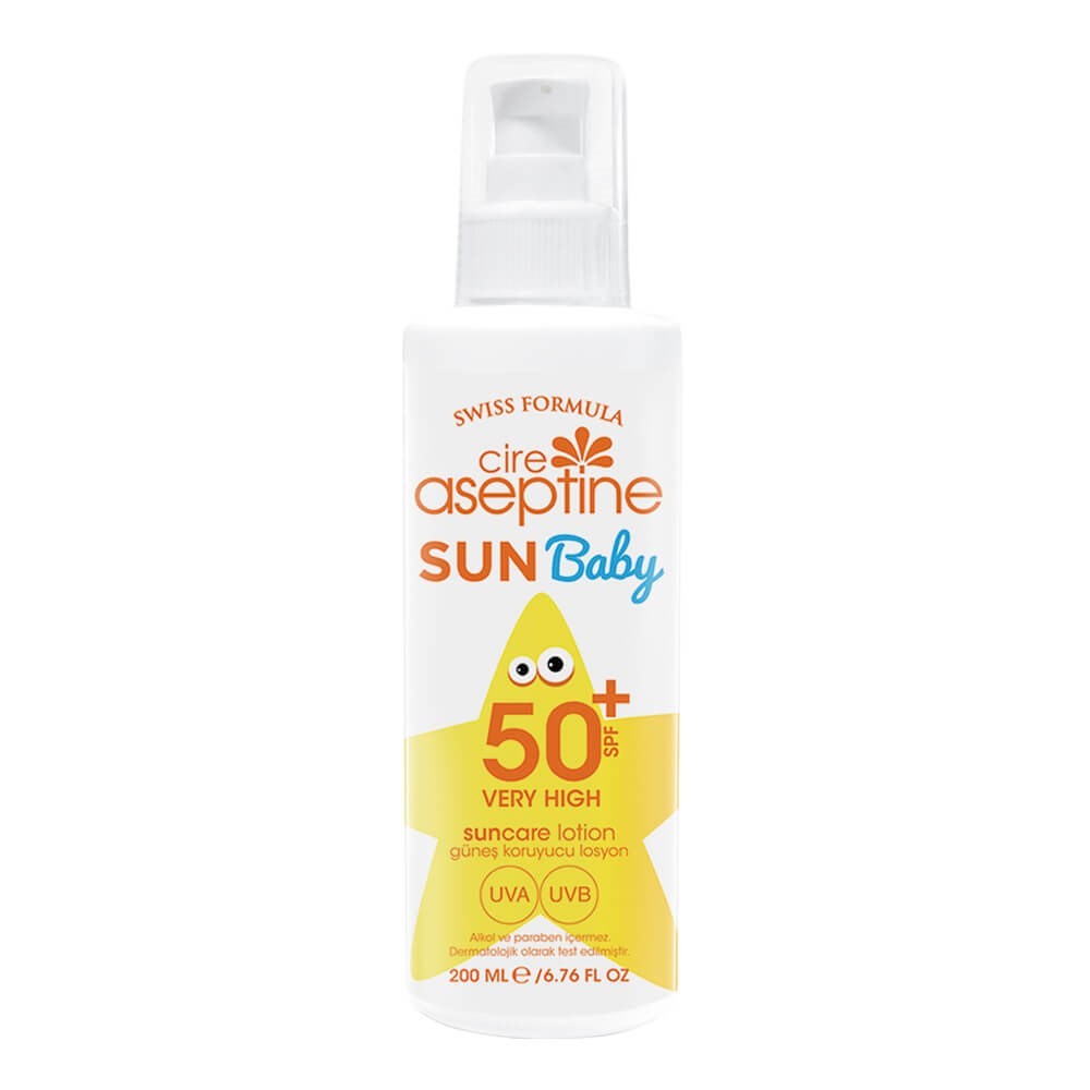 Cire Aseptine Baby Bebek Güneş Losyonu - Sun Care Lotion +50F 200 ml