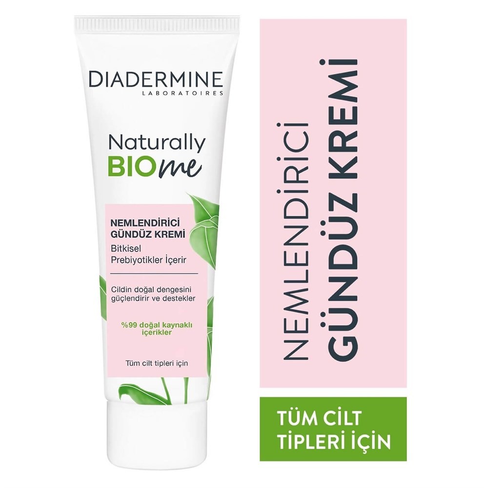 Diadermine Gündüz Kremi - Naturally Bio-Me Nemlendirici Etki 50 ml