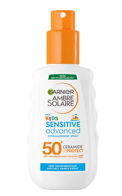 Garnier Ambre Solaire Sensitive Advanced Çocuk Hipoalerjenik Güneş Koruyucu Sprey SPF50+ 150ML