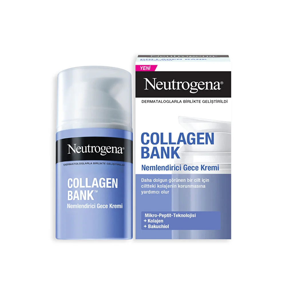 Neutrogena Collagen Bank Nemlendirici Gece Kremi 50 ml