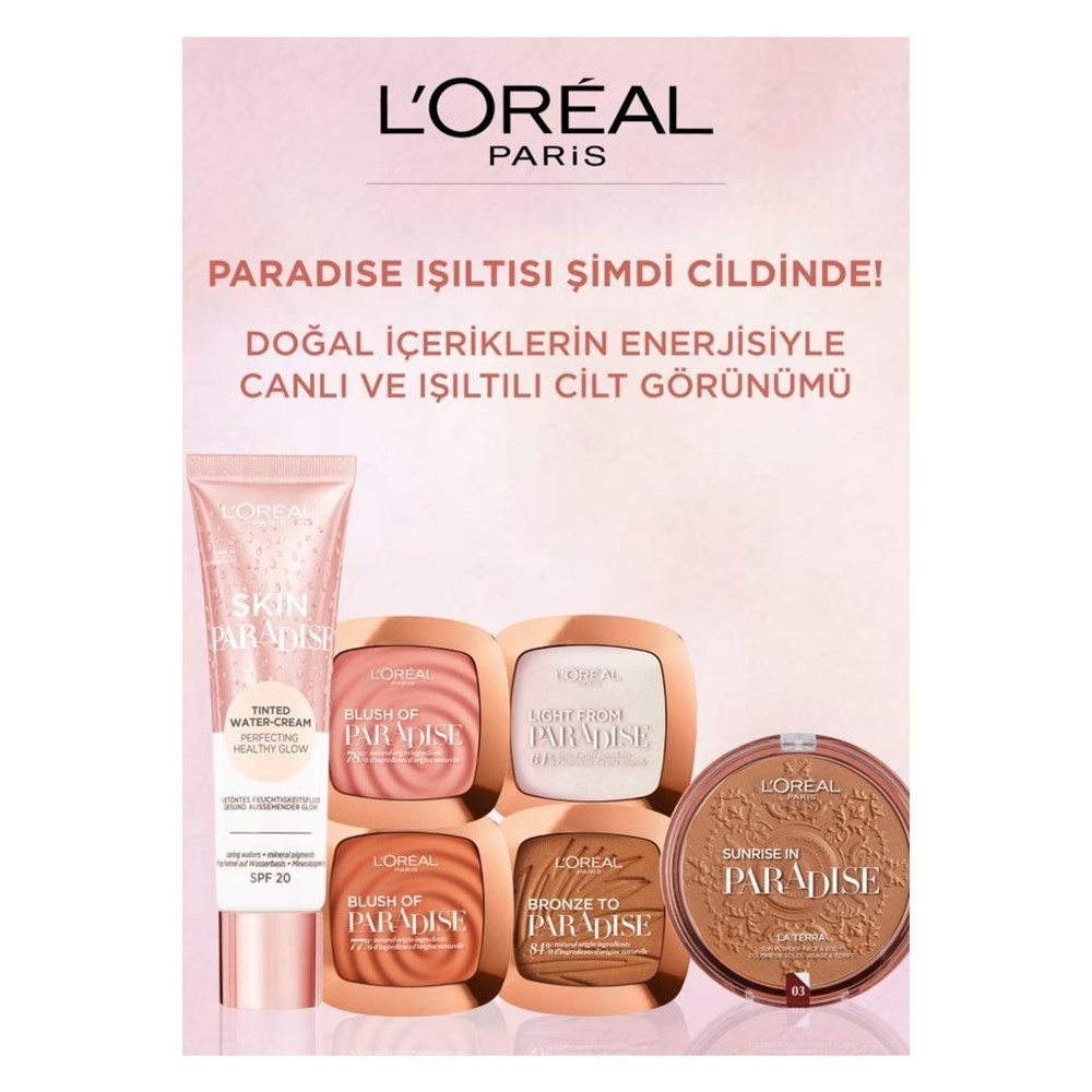 Loreal Paris Allık - Wake Up and Glow Blush 03 Melon Dollar Baby