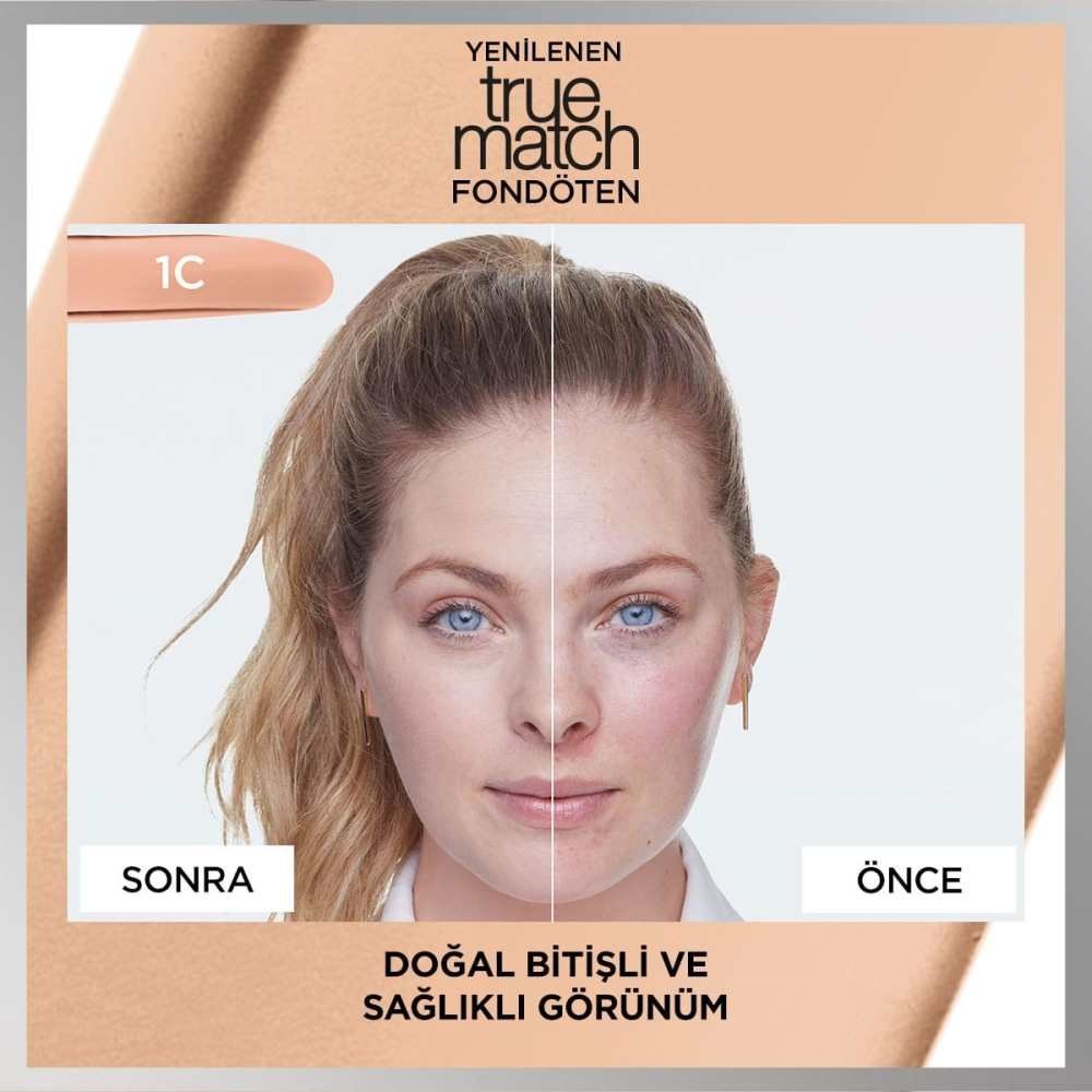 Loreal Paris Fondöten - True Match Foundation 1R