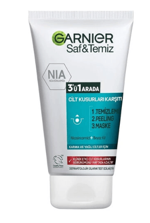 Garnier Temizleme Jeli - 3ü 1 Arada Yağlanma ve Pürüzlere Karşı Etkili 200 ml