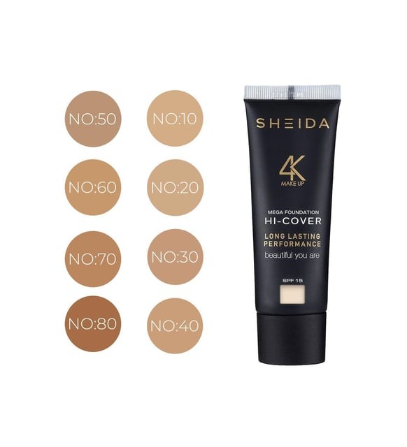 Sheida Make Over Foundation Cream No:40