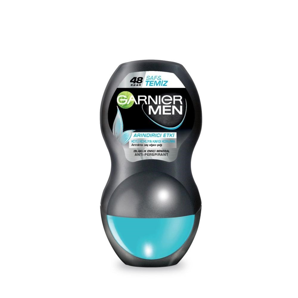 Garnier Men Roll-On Deodorant Arındırıcı Etki Saf &amp;Temiz 50 ml