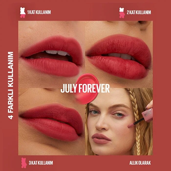 Maybellıne Super Stay Lıpstıck Teddy 35