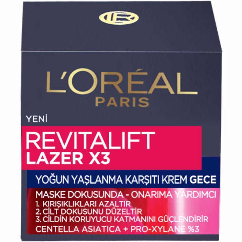 Loreal Paris Yaşlanma Karşıtı Gece Kremi - Dermo Expertise Revitalift Laser