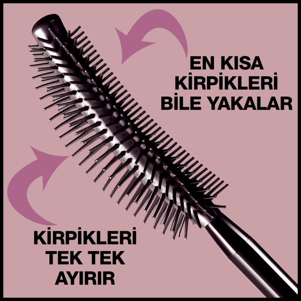 Maybelline New York Kıvrım &amp; Hacim Etkili Siyah Maskara Lash Sensational Mascara