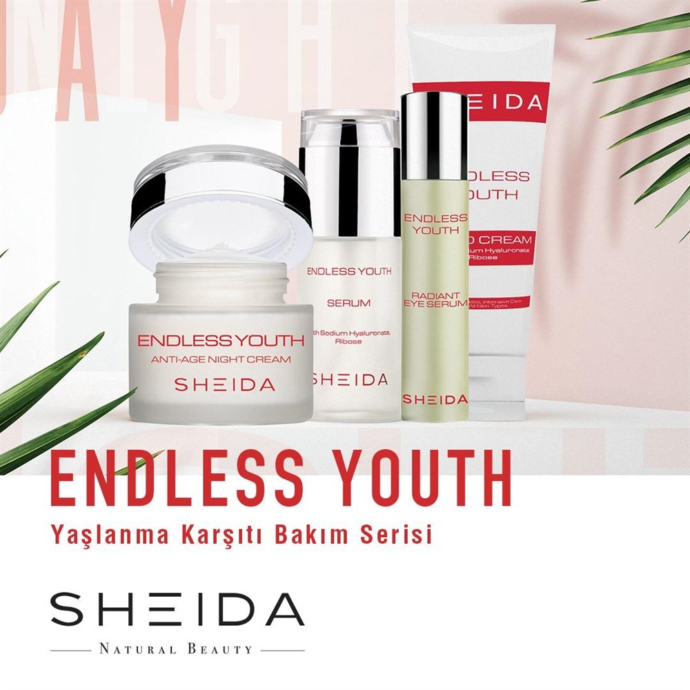 Sheida Endless Youth Gündüz Bakm Kremi Yaşlanma Karşıtı Etki- Anti-Age Day Cream 50 ml