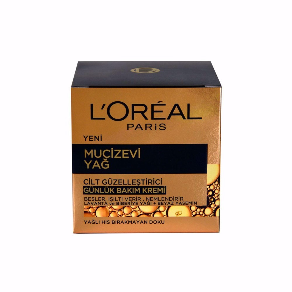 Loreal Paris Mucizevi Yağ Kremi Cilt Güzelleştirici Günlük Bakım 50 ml