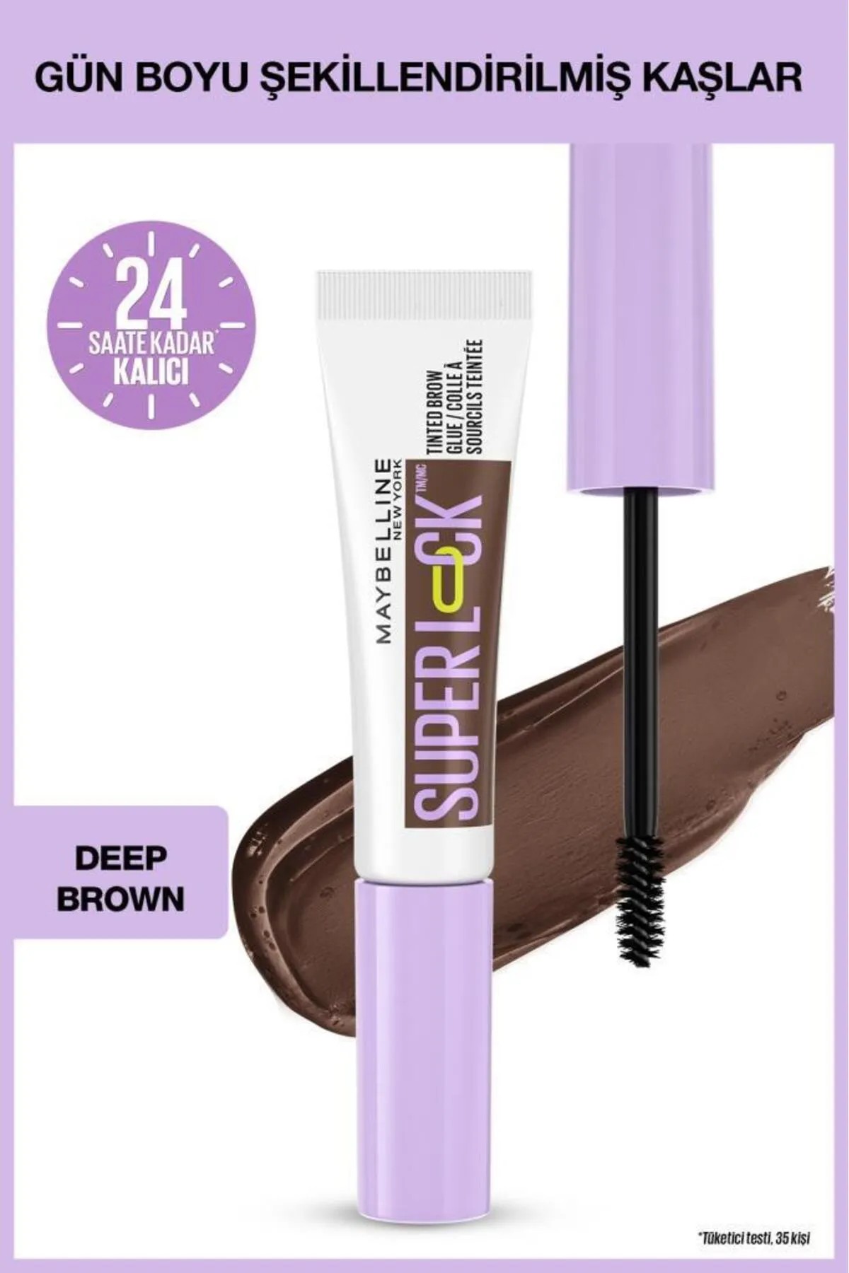 Maybellıne Kaş Sabitleyici Şeffaf Jel Deep Brow