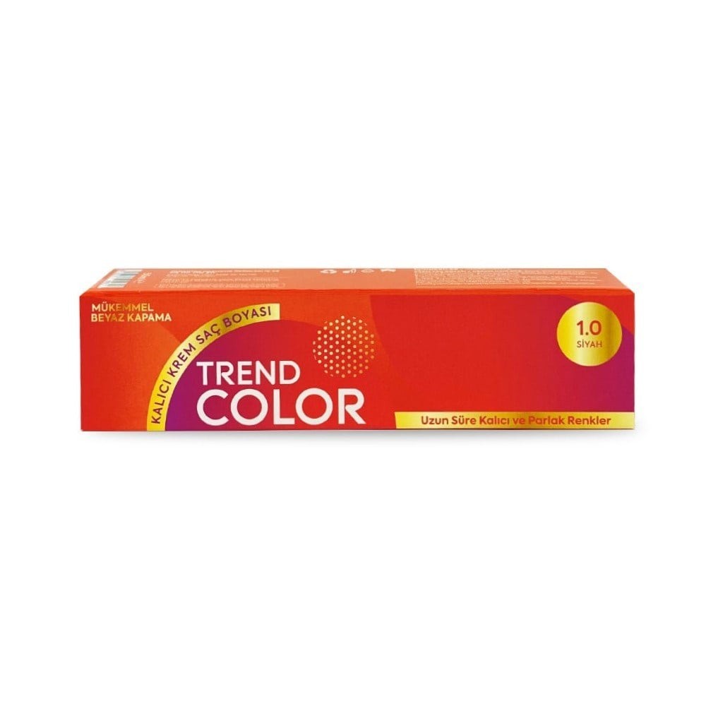 Trend Color Tüp Saç Boyası 1.0 Siyah 50 ml