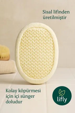 Lionesse Sisal Masaj Etkili Banyo Lifi L-437