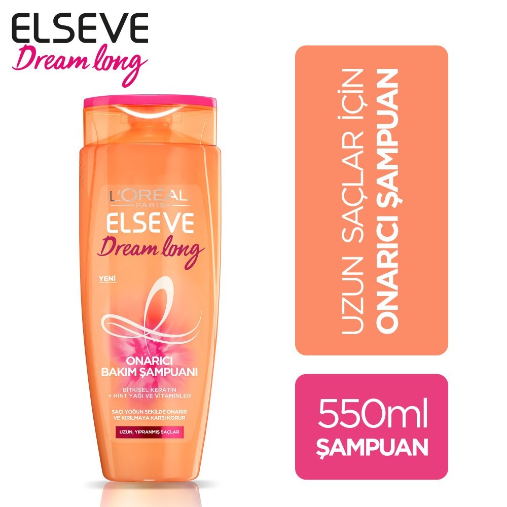 Loreal Paris Elseve Şampuan Dream Long 520 ml