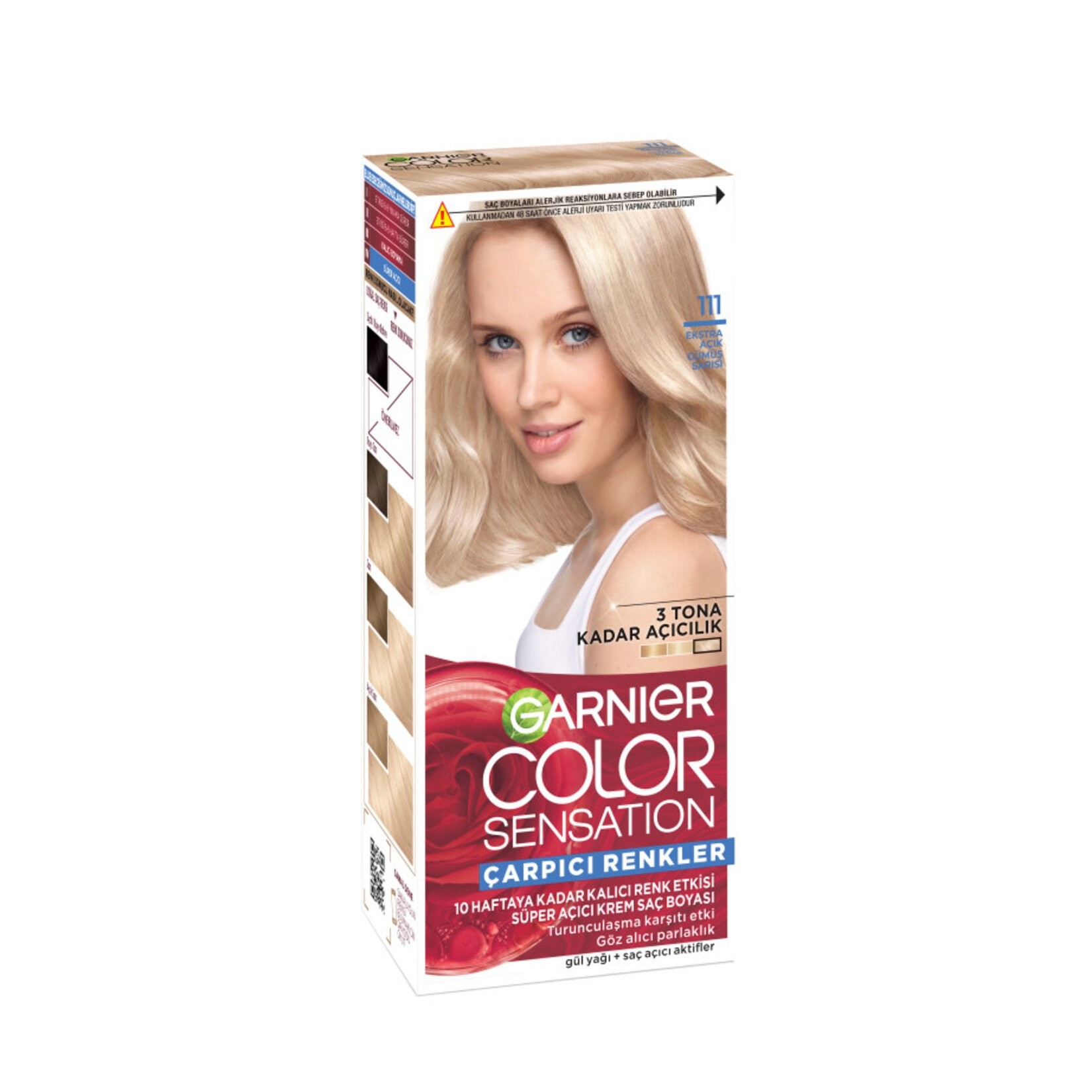Garnier Color Çarpıcı Renkler 111 Ekstra Açık Gümüş Sarısı