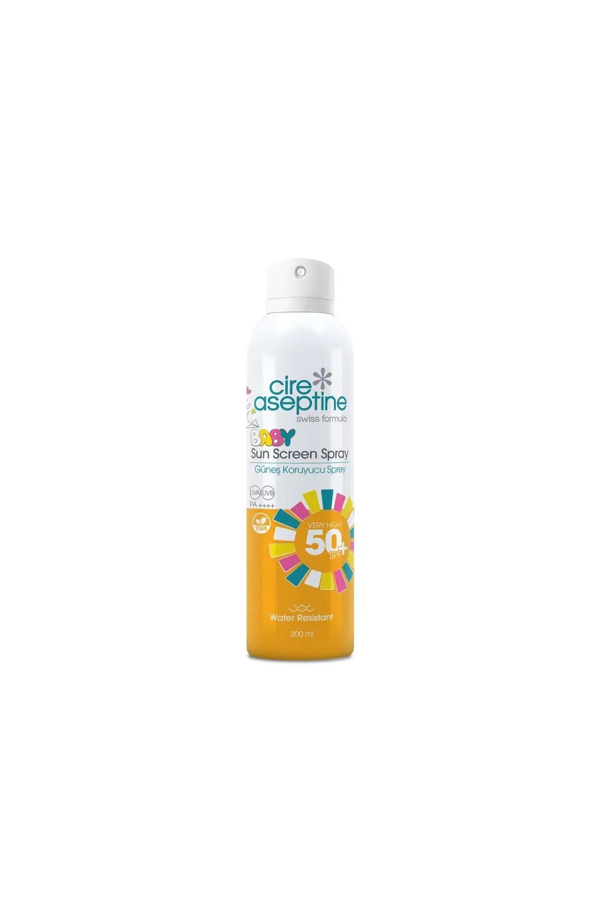 Cire Aseptine Sun Güneş Koruyucu Sprey SPF 50 Baby