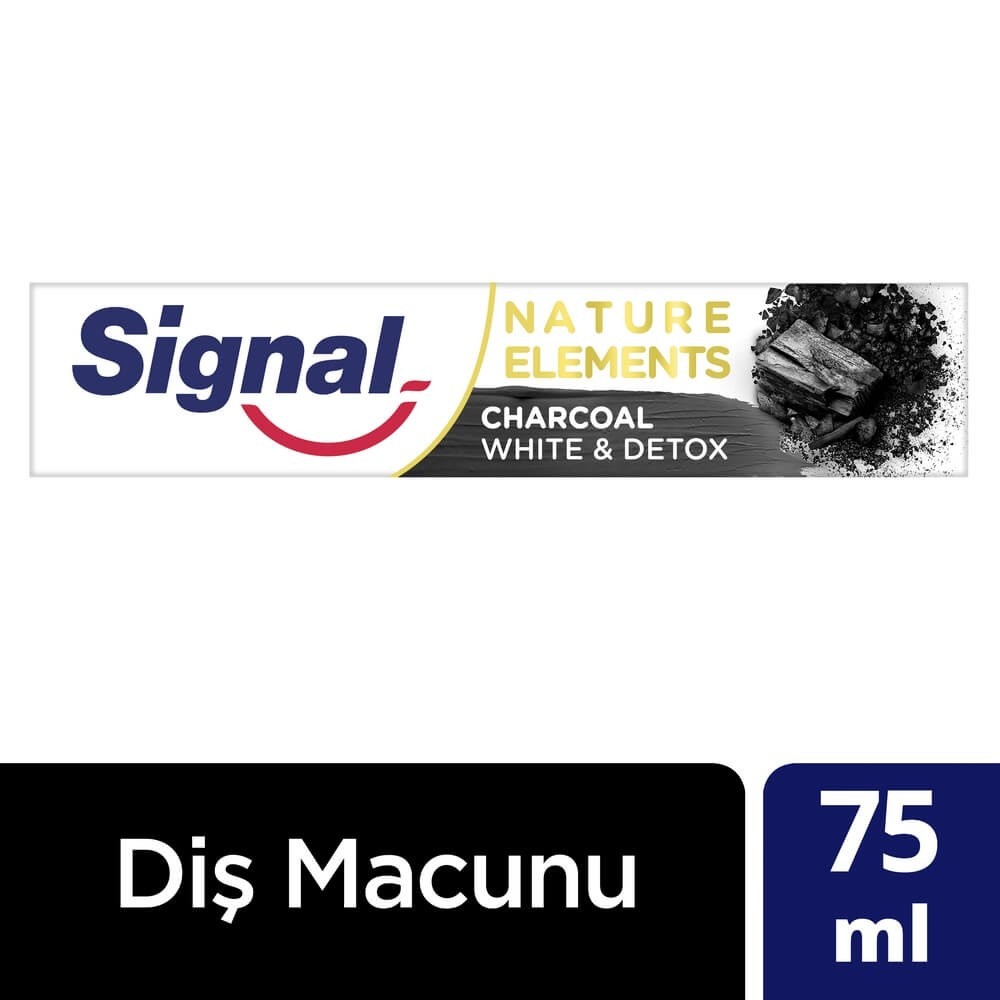 Signal Diş Macunu - Natural Elements Kömür Özlü 75 ml