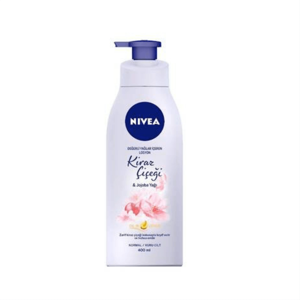 Nivea Kiraz Çiçegi &amp; Jojoba Yağı Vücut Losyonu 400 ml