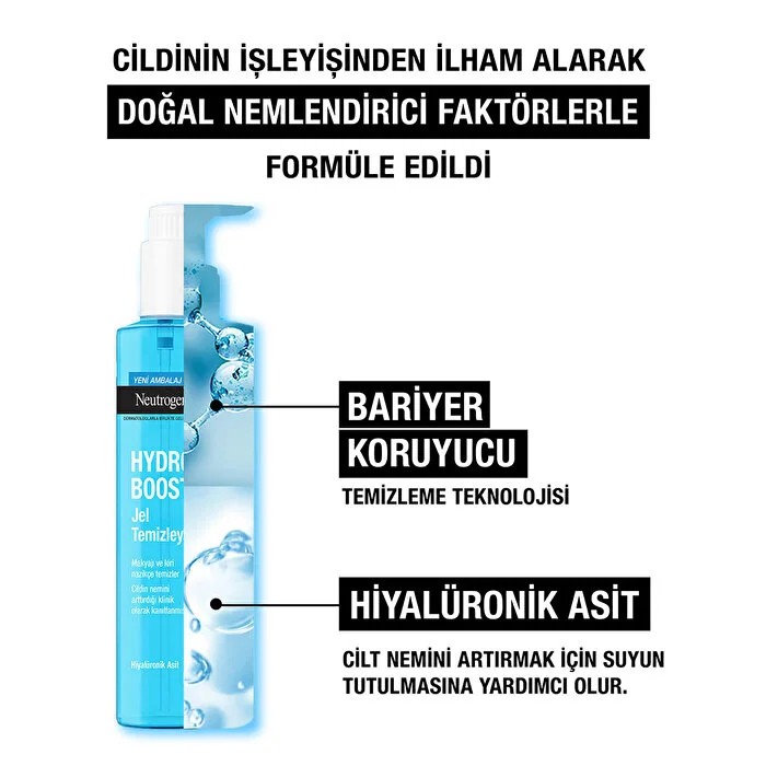 Neutrogena Hydro Boost Jel Temizleyici 200 ml
