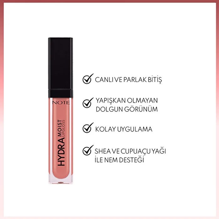 Note Lipgloss Hydramoist 02