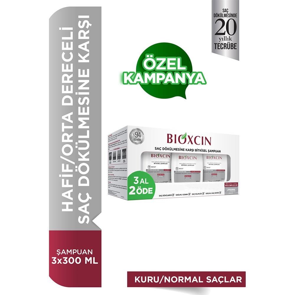 Bioxcin Şampuan Genesis Kuru/Normal Saçlar İçin 300 ml 3Al 2 Öde