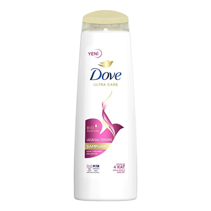 Dove Ultra Care Saç Bakım Şampuanı Uzun Saç Terapisi, Uzun Yıpranmış Saçlar İçin 400 ml