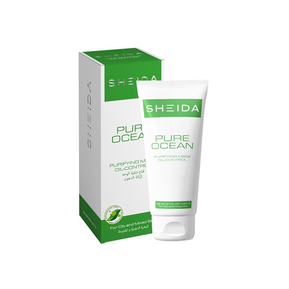 Sheida Pure Ocean Cilt Arıtım Maskesi - Yağlı ve Karma Ciltler İçin 75 ml