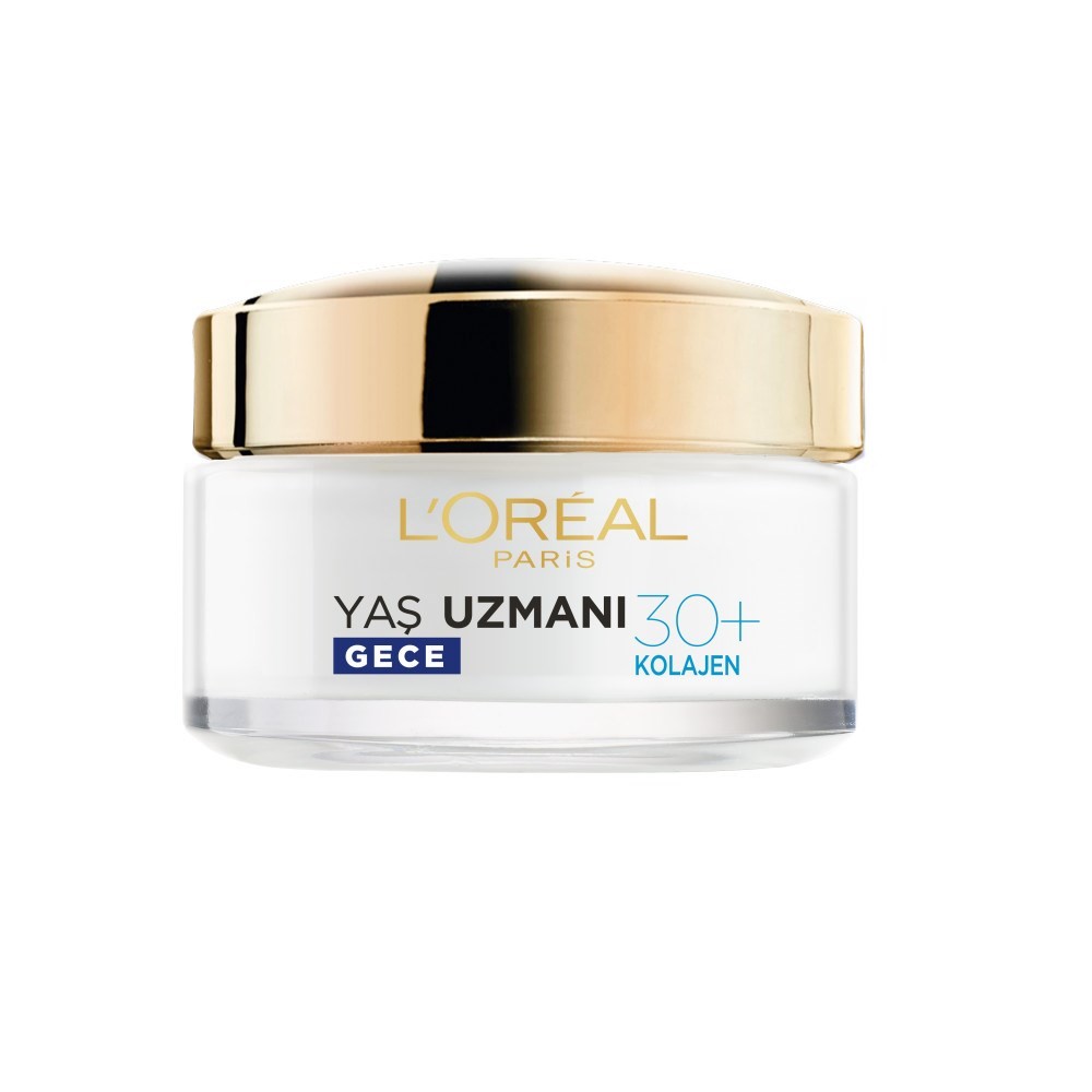 Loreal Paris Yaş Uzmanı 30+ Kırışıklık Karşıtı Nemlendirici Gece Kremi 50 ml