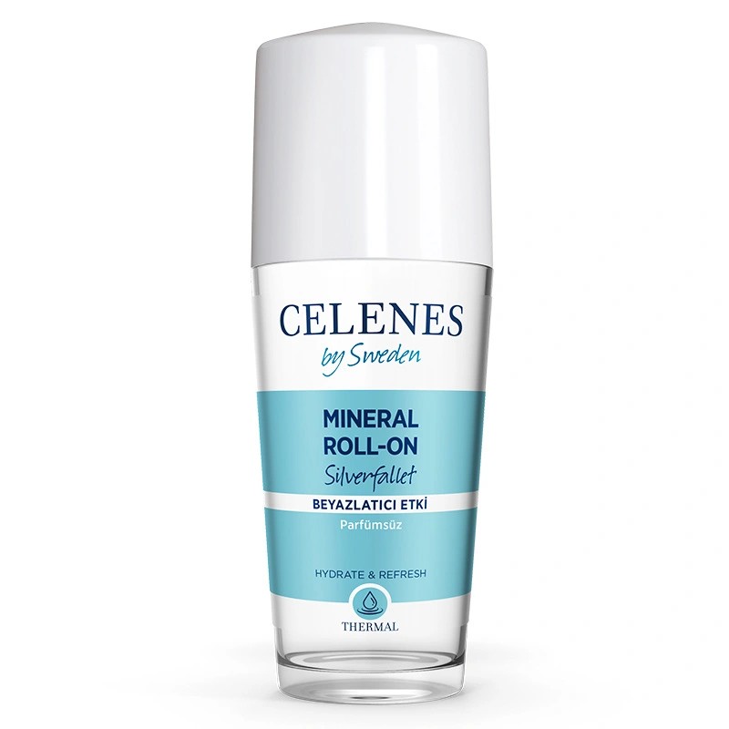 Celenes By Sweeden Thermal Mineral Roll On Deodorant Beyazlatıcı Hydrate & Refresh 75 ml