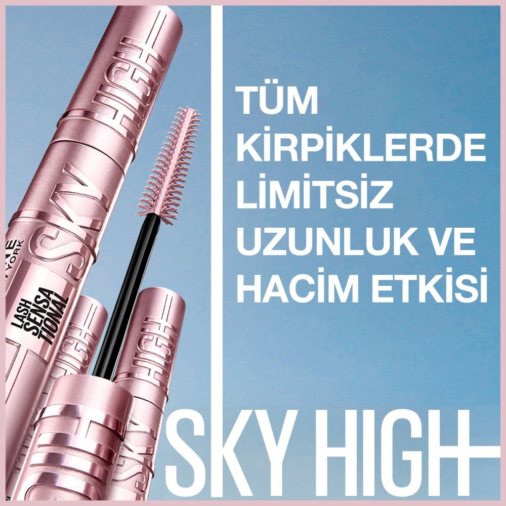 Maybelline New York Maskara Lash Sensational Sky High Waterproof Mascara