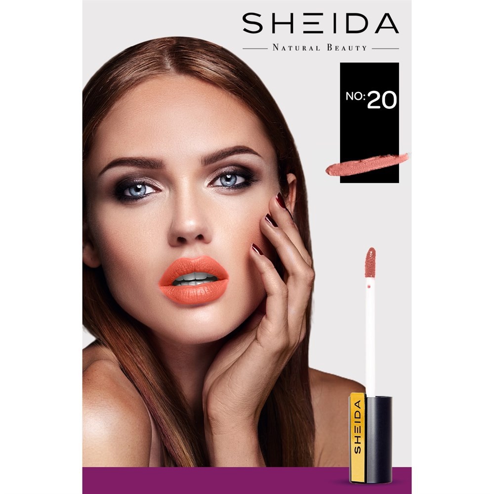 Sheida Ultra Long Lasting Lip Colour Likit Ruj No:20