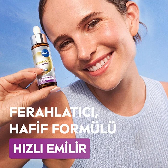 Nivea Luminous630 Skin Glow Anında Aydınlatıcı Serum 30 ml
