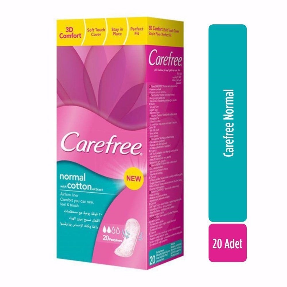 Carefree Günlük Ped Breathable Airflow Fresh 20li