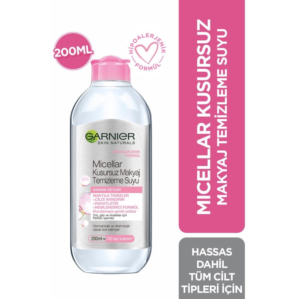 Garnier Micellar Kusursuz Makyaj Temizleme Suyu 200 ml