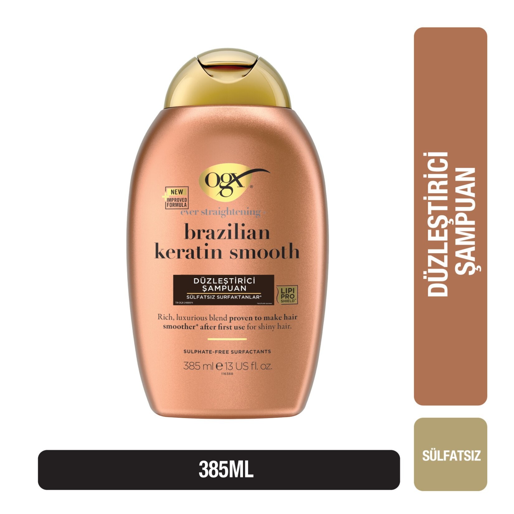 Ogx Düzleştirici Brezilya Keratin Şampuan 385 ml
