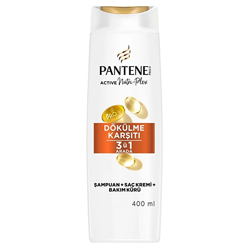Pantene Dökülme Karşıtı 3'ü 1 Arada Şampuan 400 ml