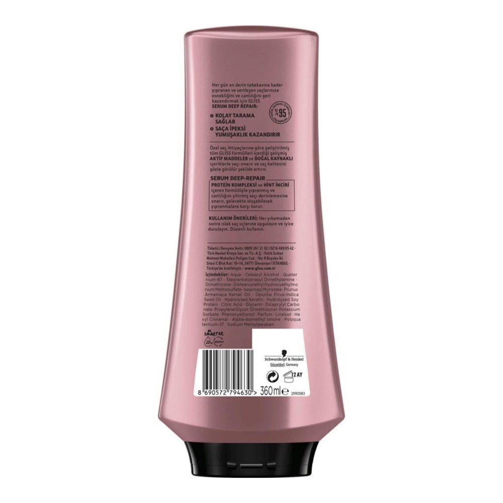 Gliss Saç Bakım Kremi Serum Deep Repair 360 ml
