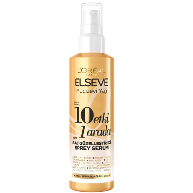 Elseve Mucizevi Yağ 10 Etki 1 Arada  Sprey 100 ml