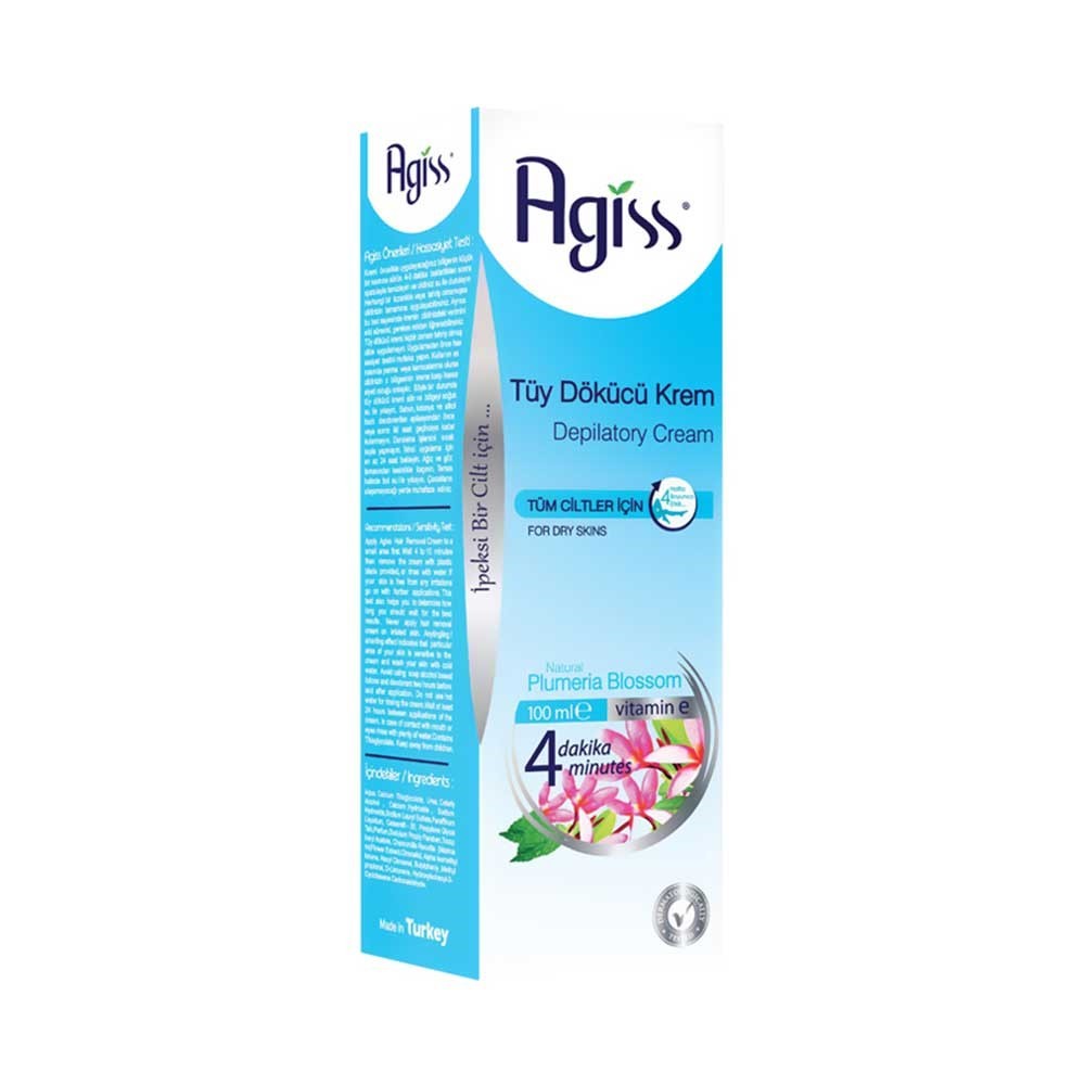 Agiss Tüy Dökücü Krem Tüm Ciltler için 100 ml