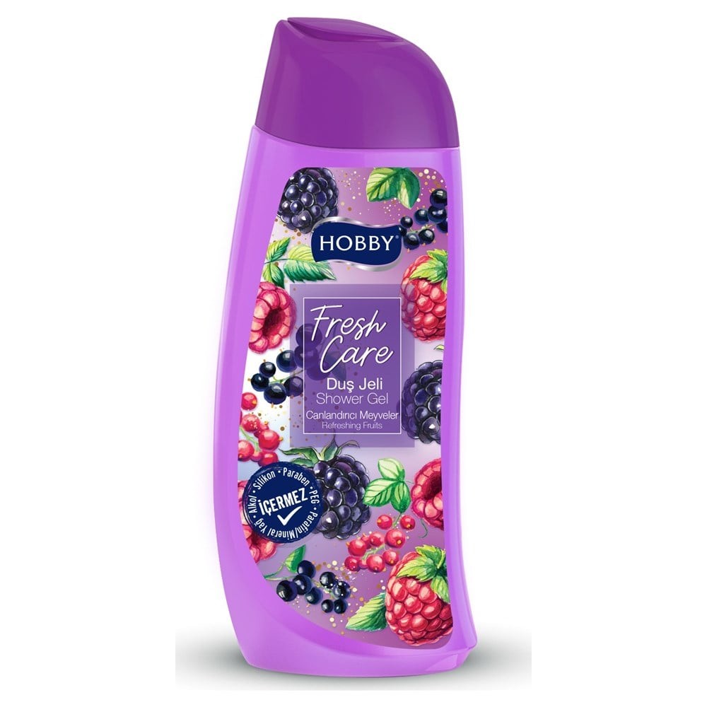 Hobby Fresh Care Duş Jeli Böğürtlen Özlü Shower Gel 500 ml