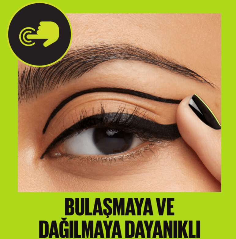 Maybellıne Lıner Tatto Ink Matte 881 Siyah