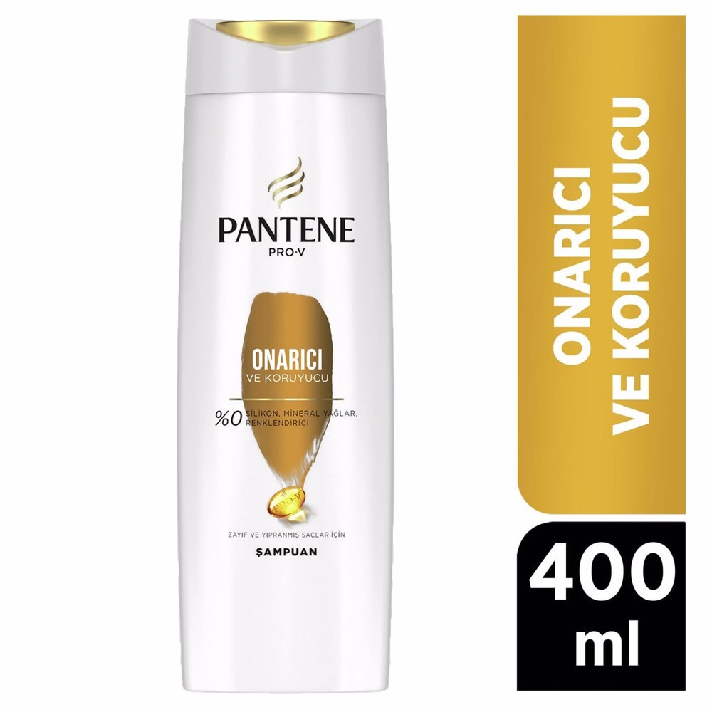 Pantene Pro-V Şampuan 3ü 1Arada Onarıcı Koruyucu Bakım Etkili 400 ml